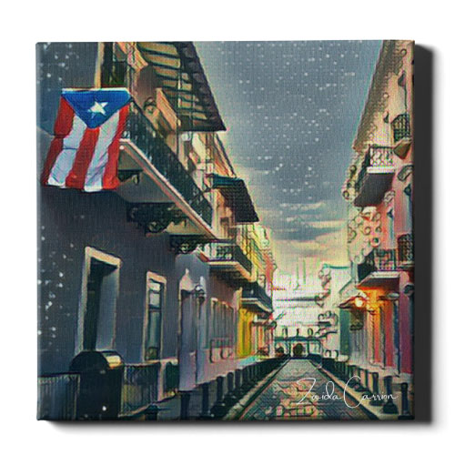 Canvas Calles de San Juan 1