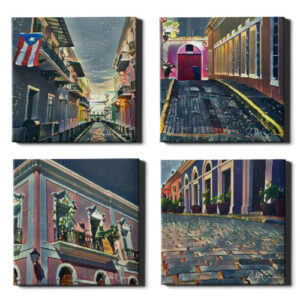Canvas set de las Calles de San Juan
